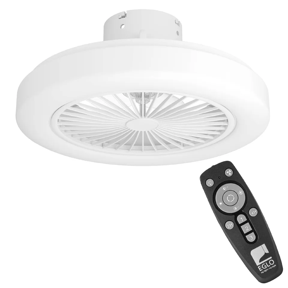 eglo-ortona-deckenventilator-mit-beleuchtung-46-cm-wei-dimmbar image 1