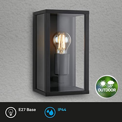 briloner-wandlampe-au-en-ip44-e27-schwarz-26x14x13-5-cm-mit-glas image 7