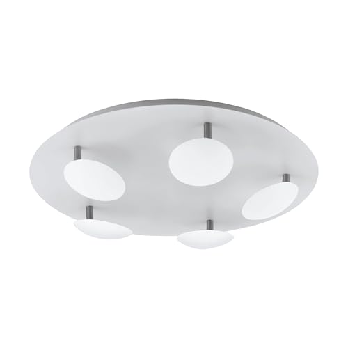 eglo-certino-led-deckenlampe-50-cm-wei-nickel-matt-warmwei image 2