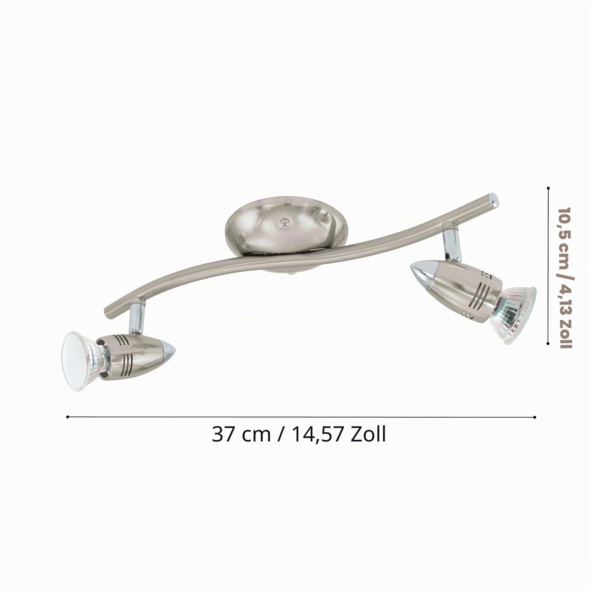 eglo-magnum-led-deckenstrahler-2-flammig-nickel-matt-chrom-gu10-warmwei image 6