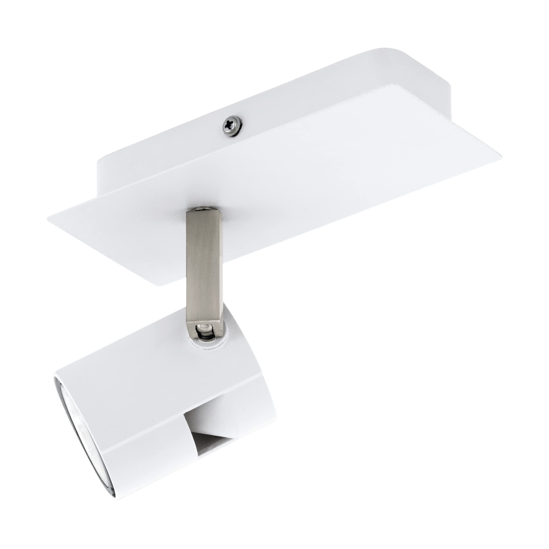 eglo-vergiano-led-wandlampe-wei-nickel-matt-schwenkbar-gu10-warmwei image 5
