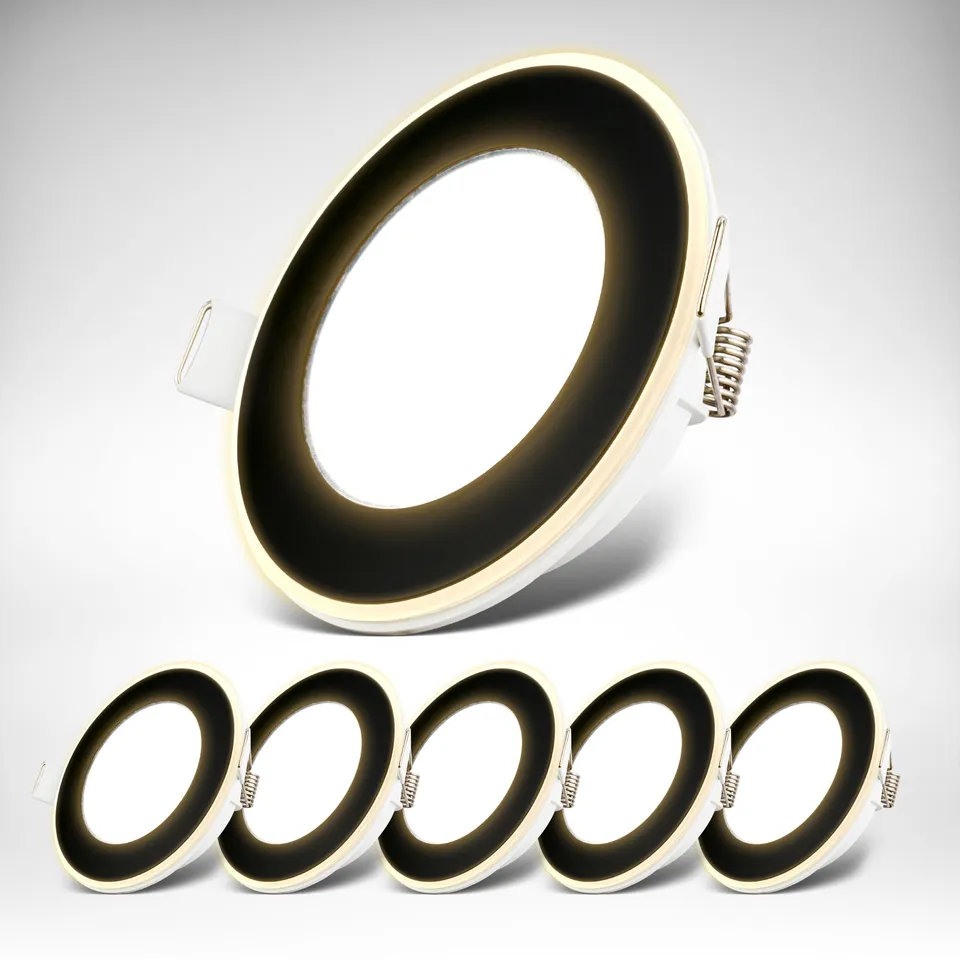 b-k-licht-6er-set-led-einbaustrahler-68mm-schwarz-mit-nachtlicht-425lm image 1