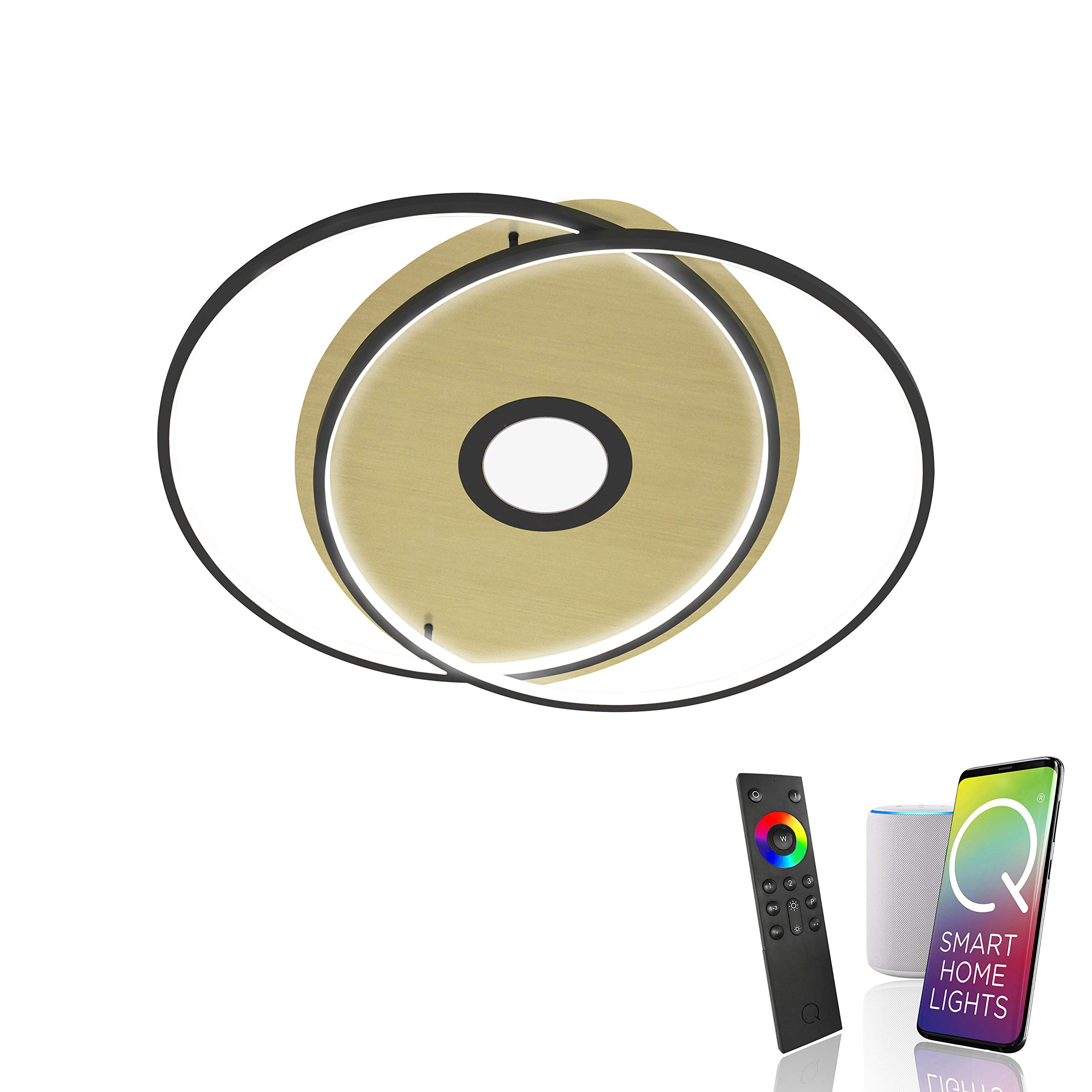 paul-neuhaus-q-darwin-led-deckenleuchte-alexa-zigbee-dimmbar-cct image 1