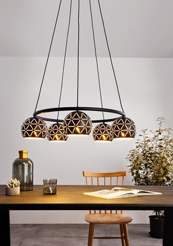 eglo-cantallops-pendelleuchte-5-flammig-e14-stahl-schwarz image 8