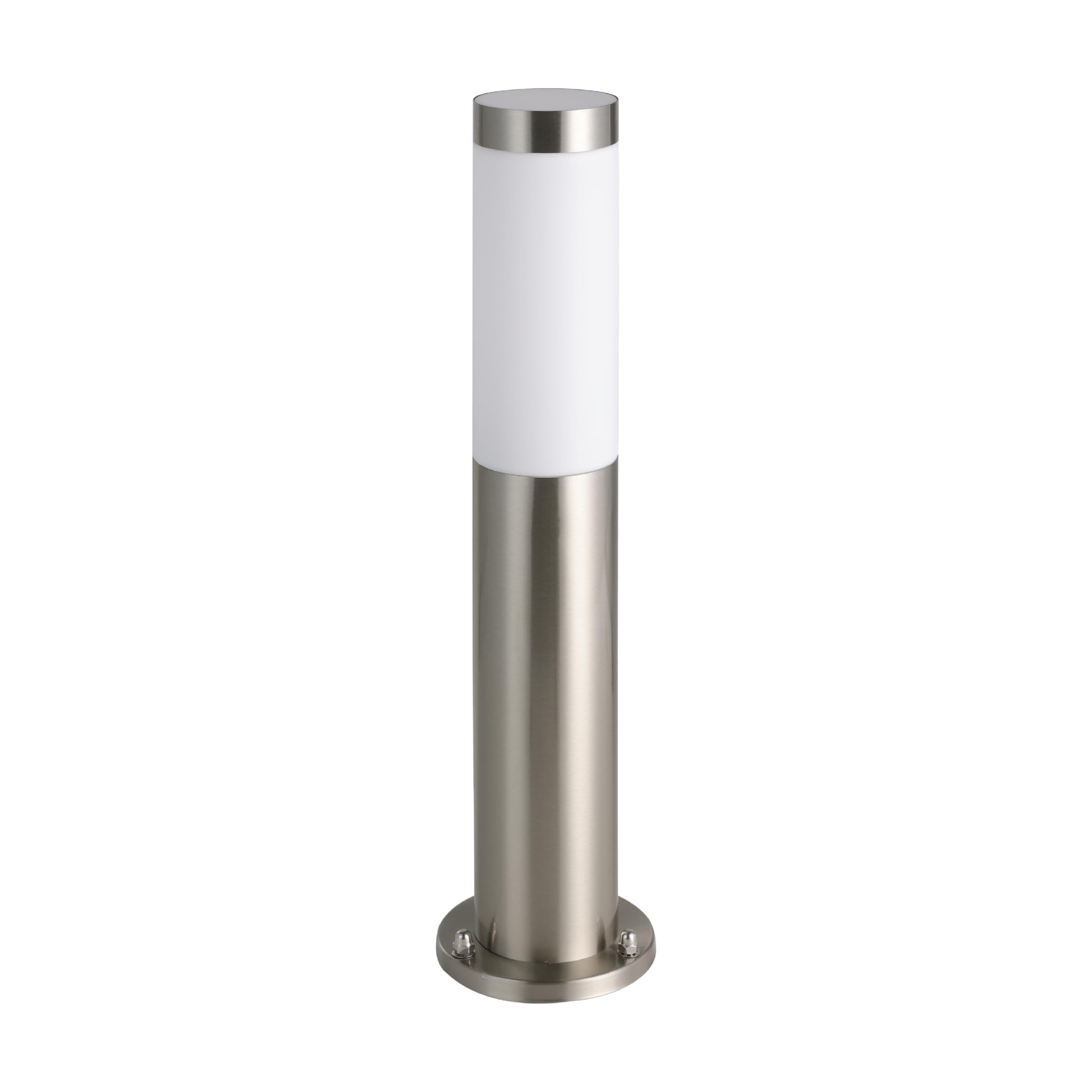 eglo-helsinki-led-au-en-wegelampe-pollerleuchte-edelstahl-silber-45-cm-e27-ip65 image 1