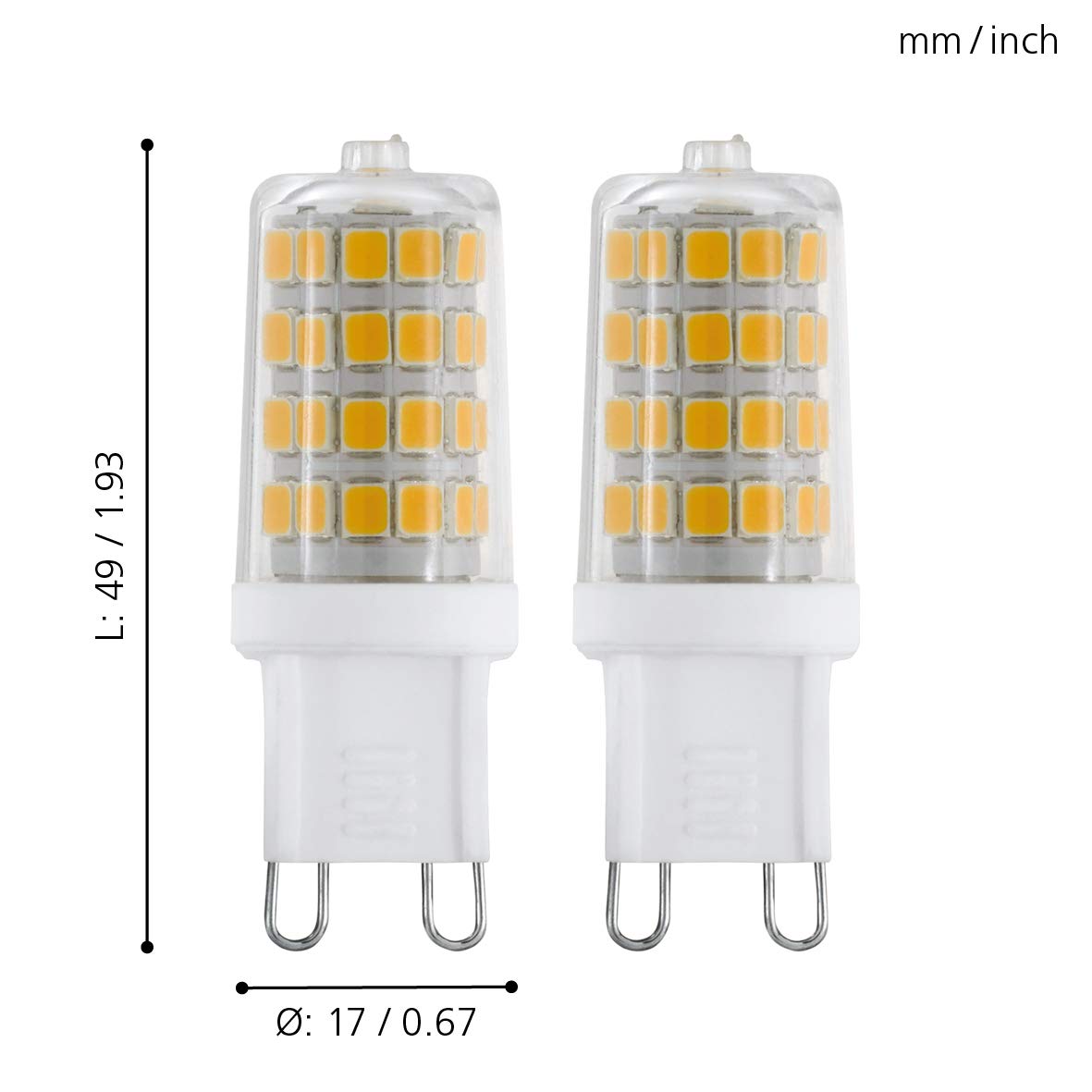 eglo-g9-led-stiftsockellampe-2er-set-maiskolben-leuchtmittel-warmwei image 6