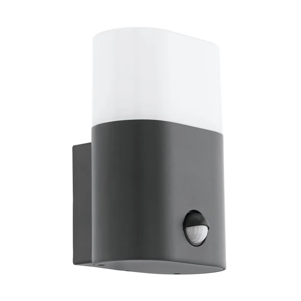 eglo-favria-led-au-en-wandlampe-mit-bewegungsmelder-ip44-anthrazit-wei image 1