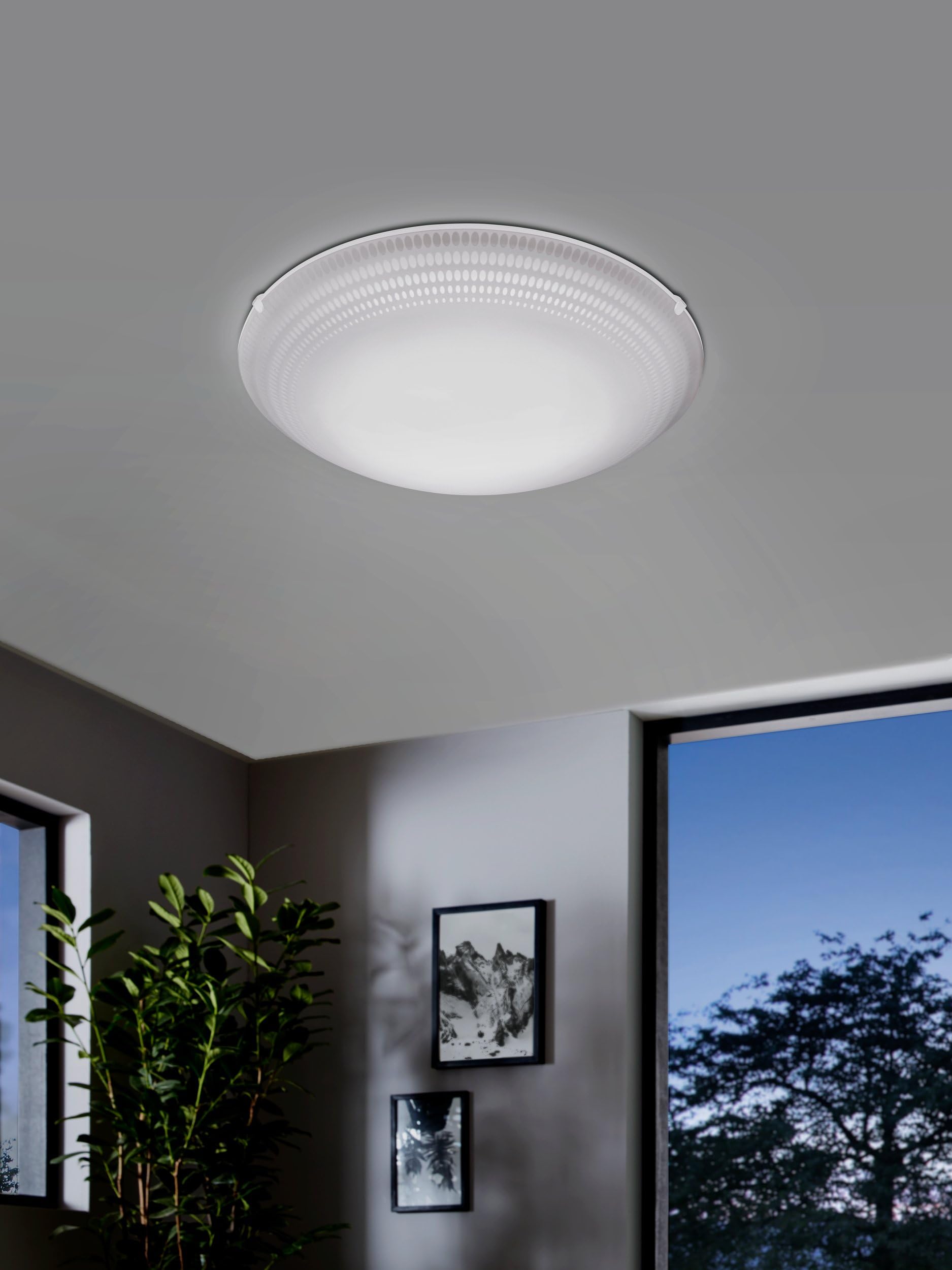 eglo-magitta-led-deckenleuchte-rund-25-cm-wei image 2