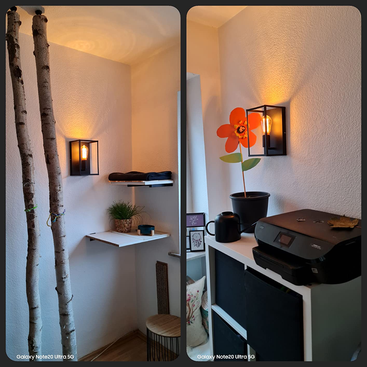 Schöne Lampe für den Flur