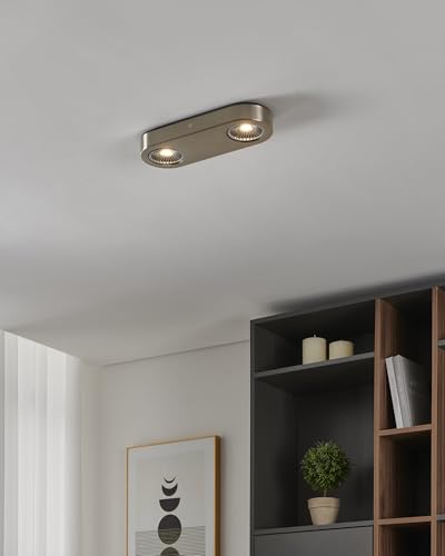 eglo-montale-led-deckenlampe-deckenstrahler-2-flammig-nickel-matt-schwarz image 7