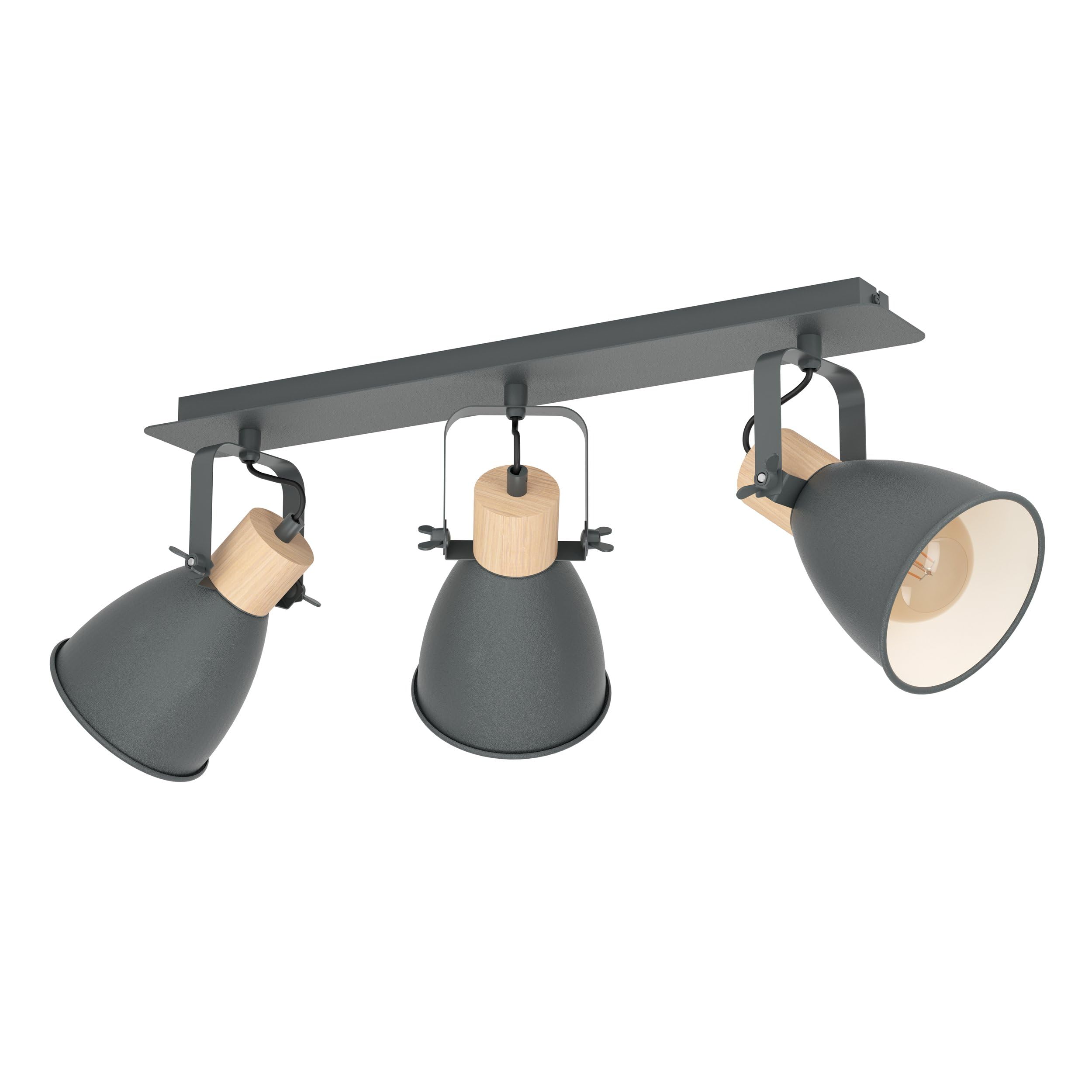 eglo-coswarth-deckenlampe-2-flammig-e27-vintage-stahl-holz-48-cm image 8