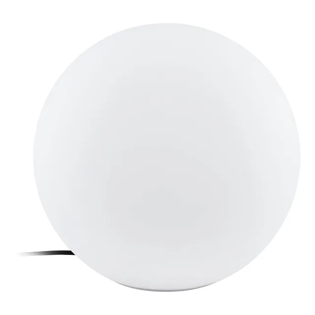 eglo-monterolo-led-gartenkugel-39-cm-ip65-runde-outdoor-bodenleuchte-wei-inkl-e2 image 1