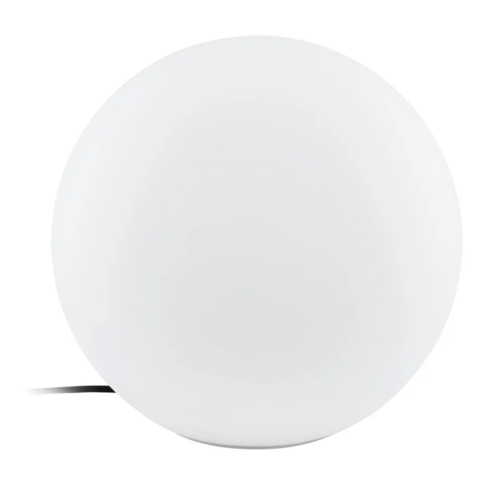 eglo-monterolo-led-gartenkugel-39-cm-ip65-runde-outdoor-bodenleuchte-wei-inkl-e2 image 1