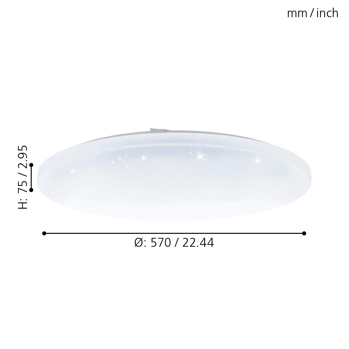 eglo-access-frania-a-led-deckenleuchte-rund-57-cm-wei-mit-kristall-effekt-und-fe image 4