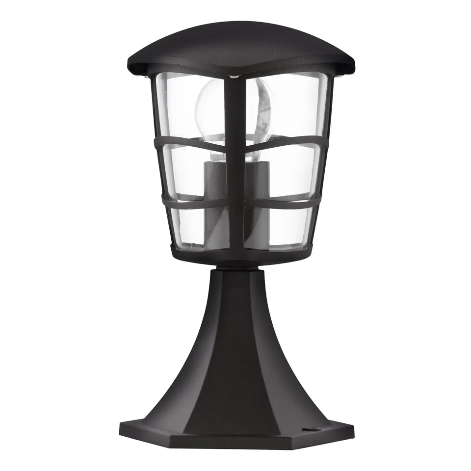 eglo-aloria-au-en-sockelleuchte-30-cm-schwarz-aluguss-e27-ip44 image 1