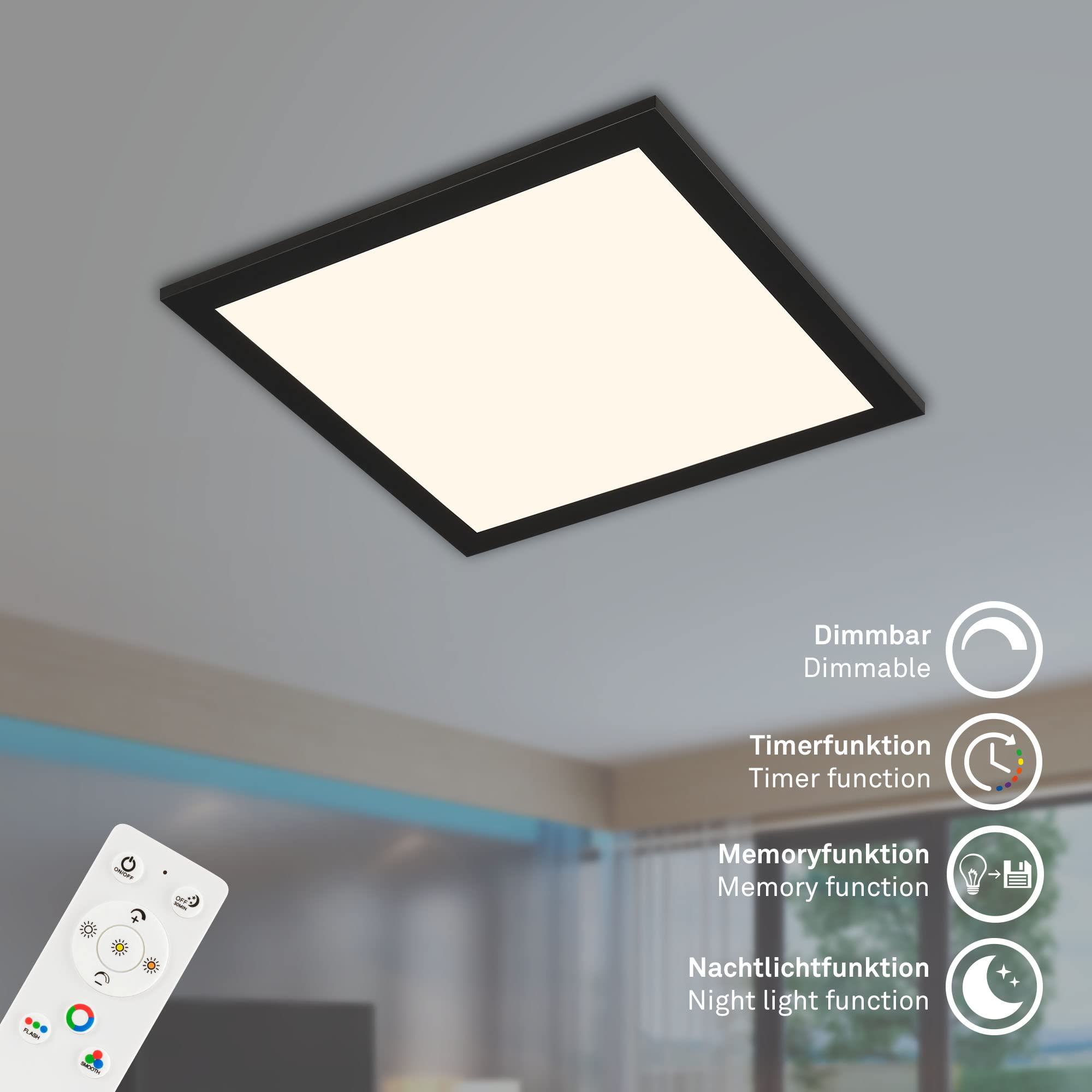 briloner-led-deckenlampe-flach-29-6x29-6x5-8-cm-mit-fernbedienung-rgb-cct-schwar image 4