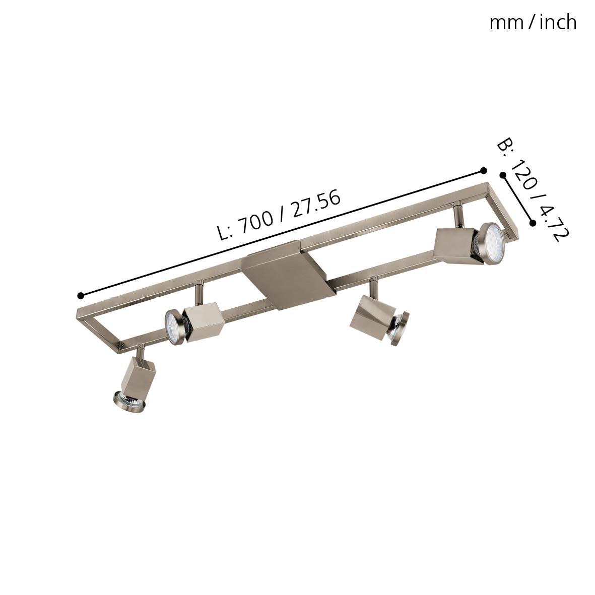 eglo-zeraco-led-deckenstrahler-4-flammig-nickel-matt-70cm-gu10-warmwei image 3