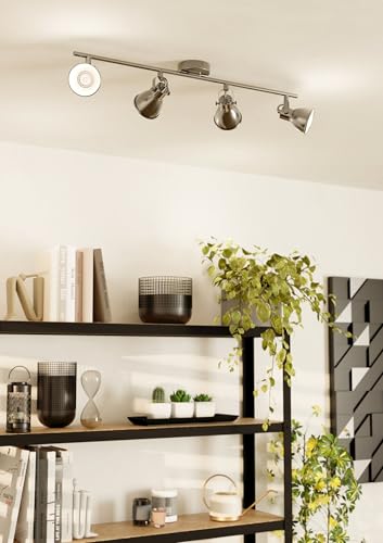 eglo-seras-led-deckenleuchte-4-flammig-industrial-nickel-antik-schwenkbar-inkl-g image 8
