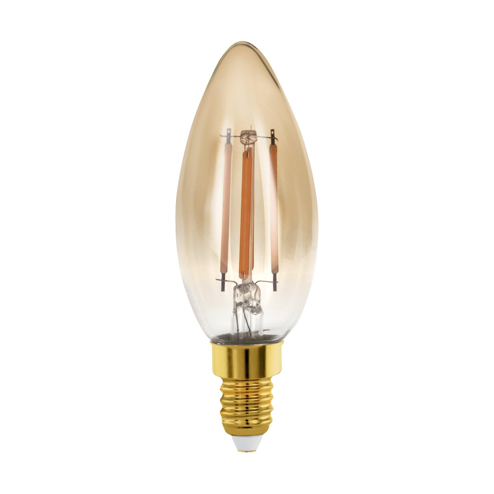 eglo-e14-led-golden-vintage-kerze-c35-dimmbar-4-w-300-lm-1700-k-3-5-cm image 1