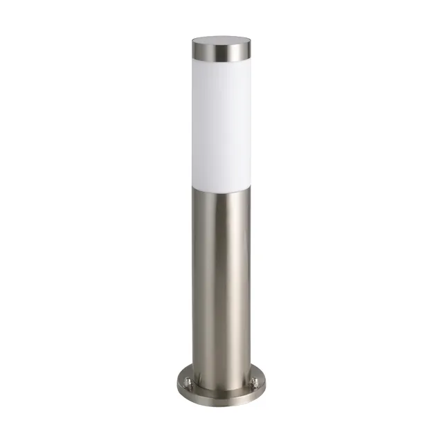 eglo-helsinki-led-au-en-wegelampe-pollerleuchte-edelstahl-silber-45-cm-e27-ip65 image 1