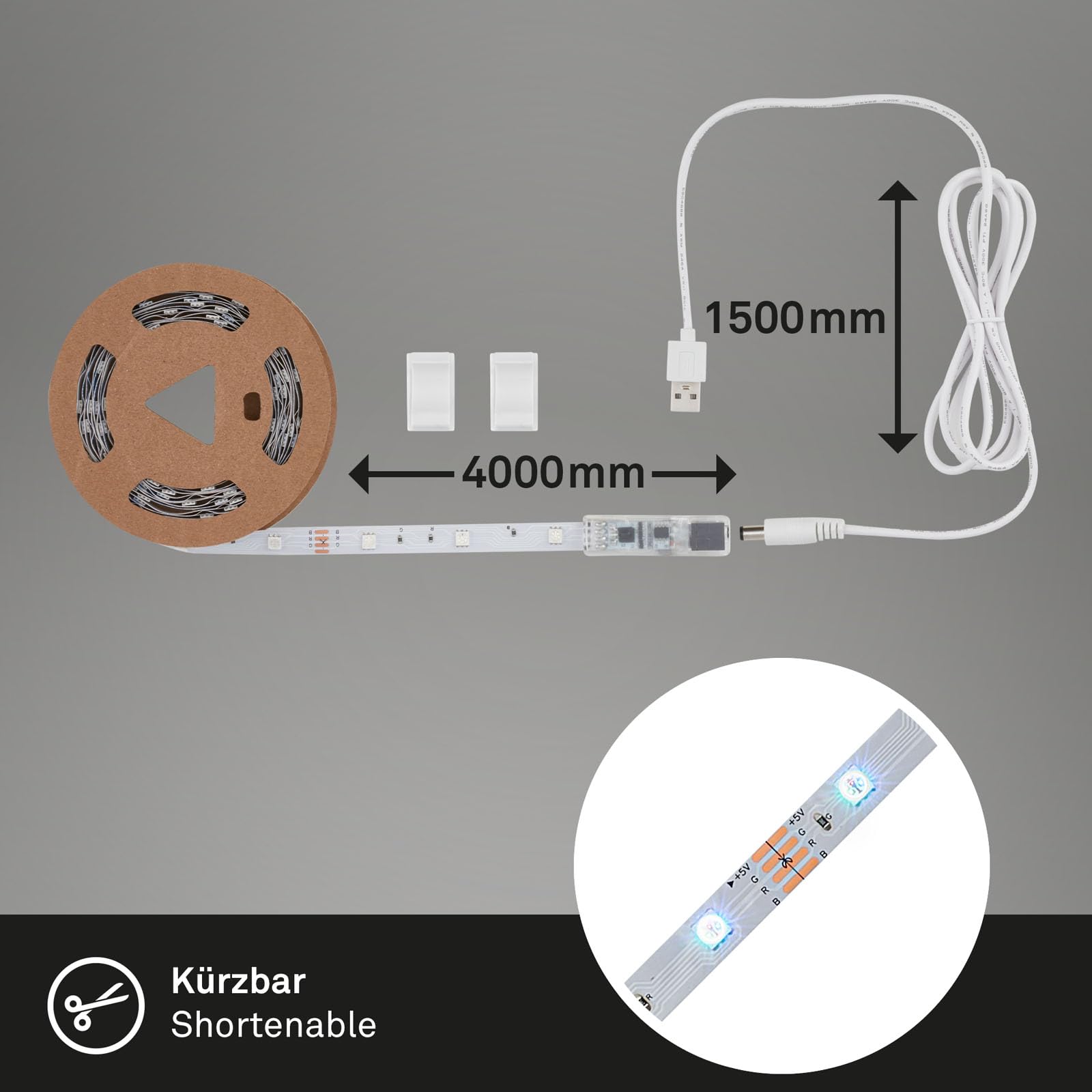 briloner-led-strip-4-m-rgb-usb-dimmbar-mit-fernbedienung-wei image 7