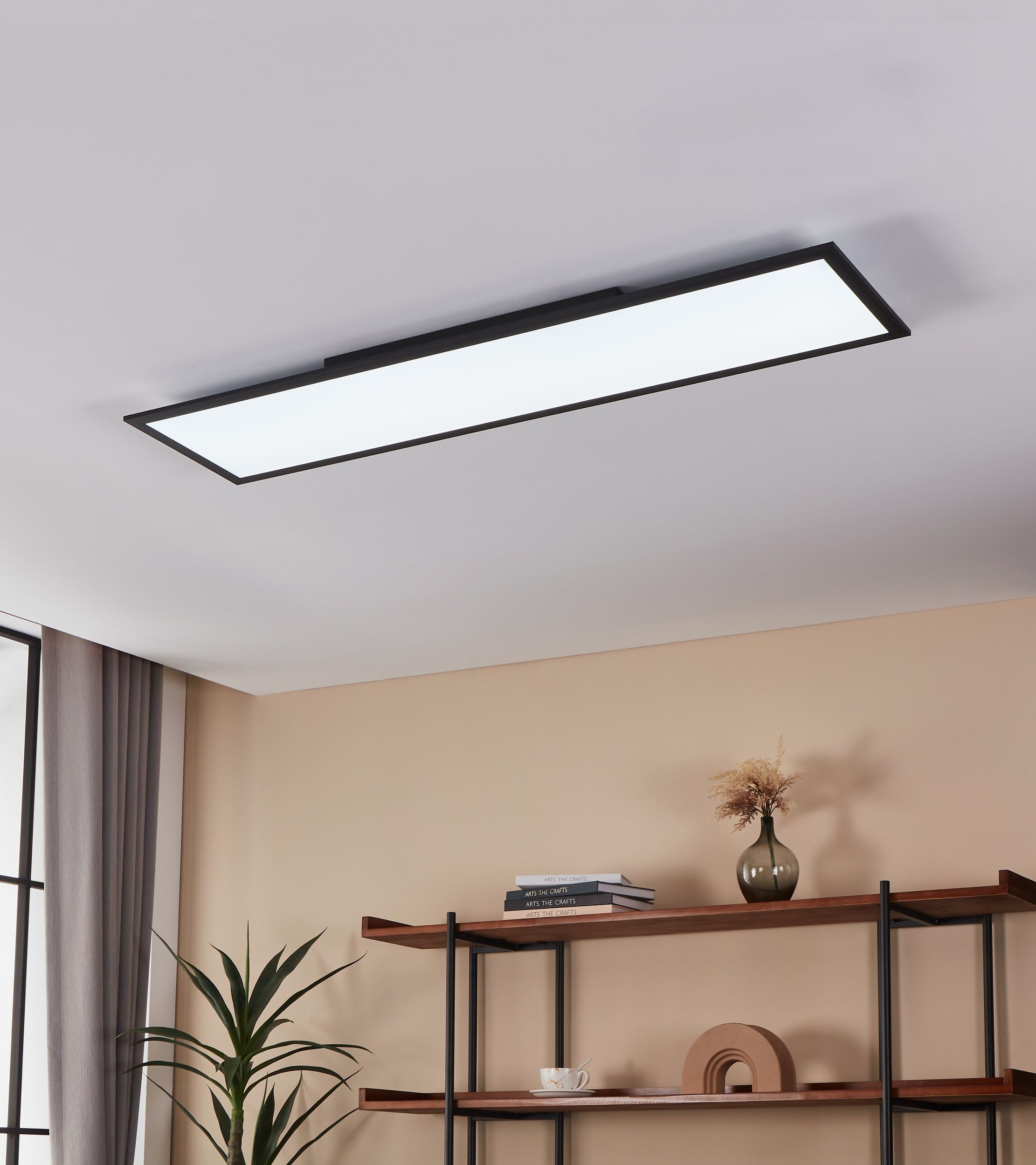 eglo-connect-z-salobrena-z-smart-led-panel-120-x-30-cm-zigbee-dimmbar-schwarz image 4