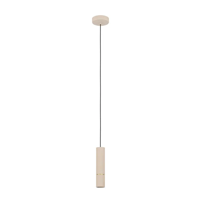 eglo-caminia-led-pendelleuchte-gu10-beige-gold-h110cm-6cm image 1