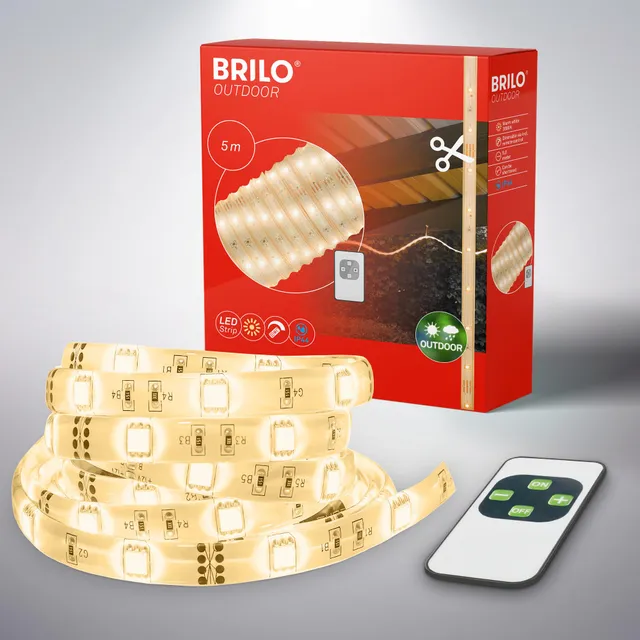 briloner-led-strip-au-en-5m-warmwei-3000k-dimmbar-mit-fernbedienung-ip44-k-rzbar image 1