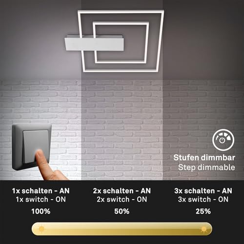briloner-led-deckenleuchte-eckig-aluminiumfarbig-570x480mm-dimmbar-25w-3000lm-wa image 8