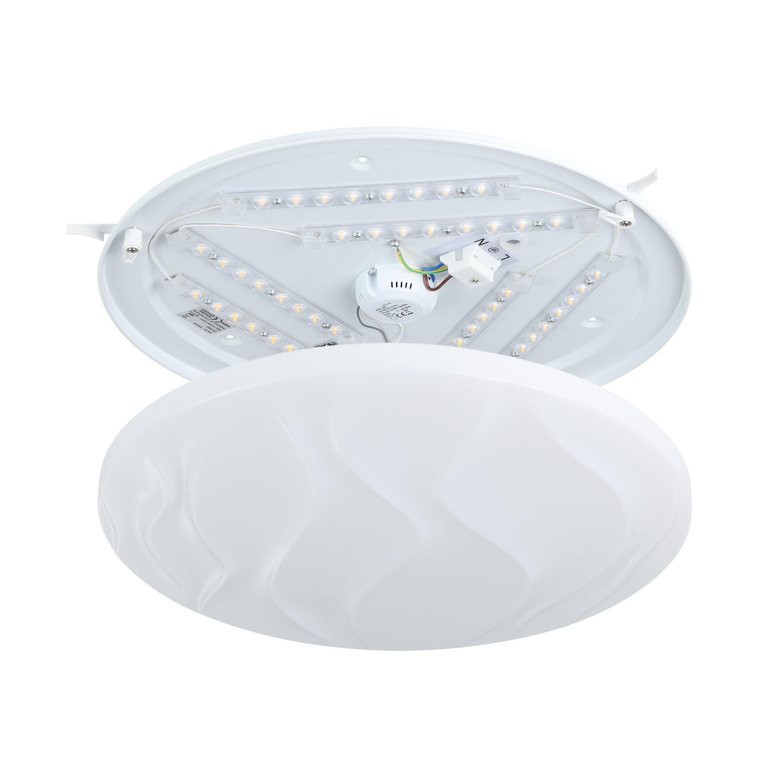 eglo-benariba-led-deckenleuchte-44-cm-wei-2450-lm-warmwei image 5